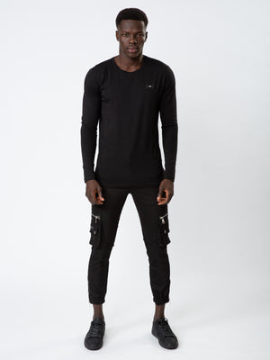 CARGO PANTS Black / 46