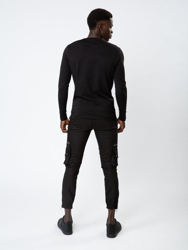 CARGO PANTS Black / 46