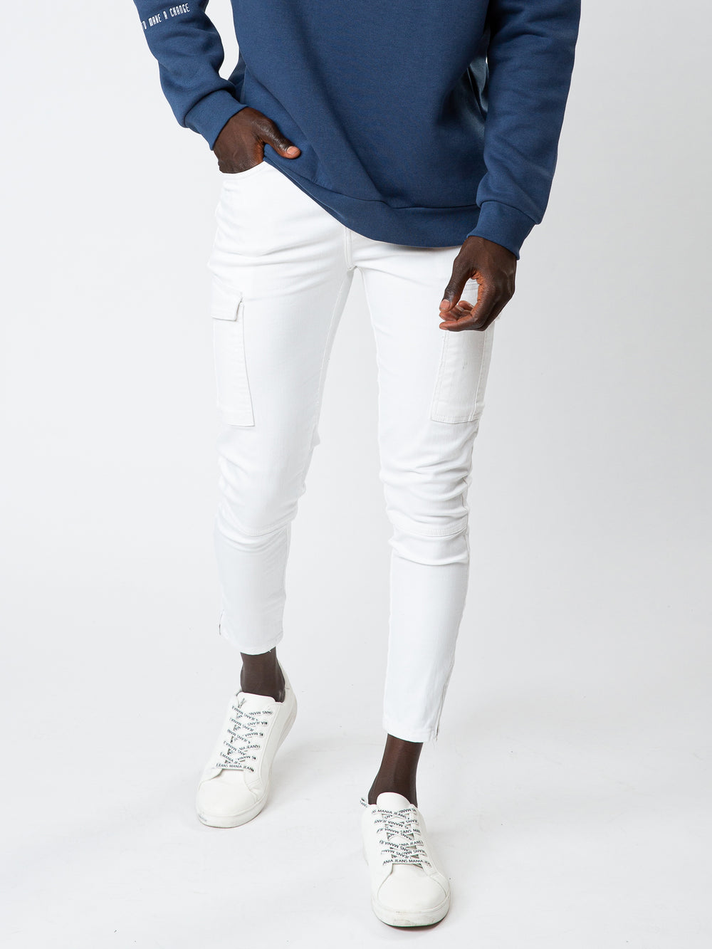 CARGO PANTS White / 36