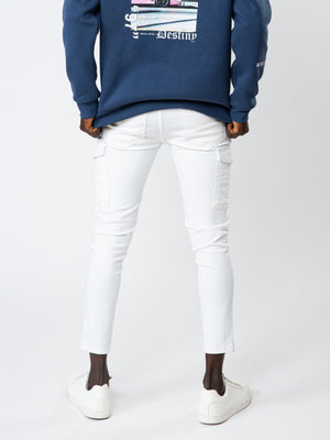 CARGO PANTS White / 36