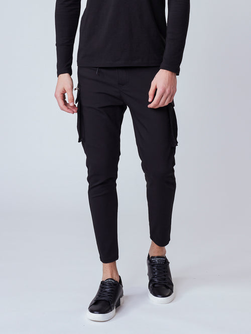 CARGO PANTS Black / 36