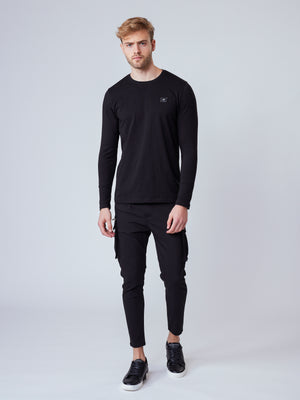 CARGO PANTS Black / 36