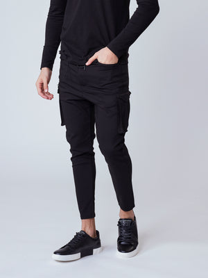CARGO PANTS Black / 36