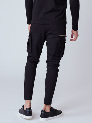 CARGO PANTS Black / 36