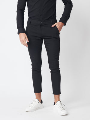 TAILORED PANTS Black / 46