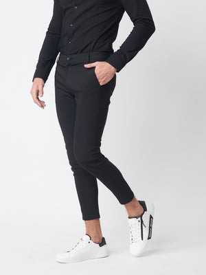 TAILORED PANTS Black / 46