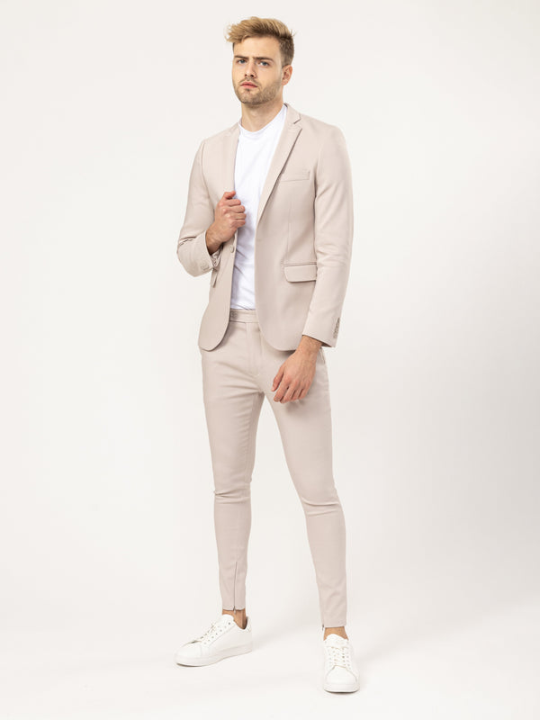 BASIC SUIT JACKET Beige / XXS