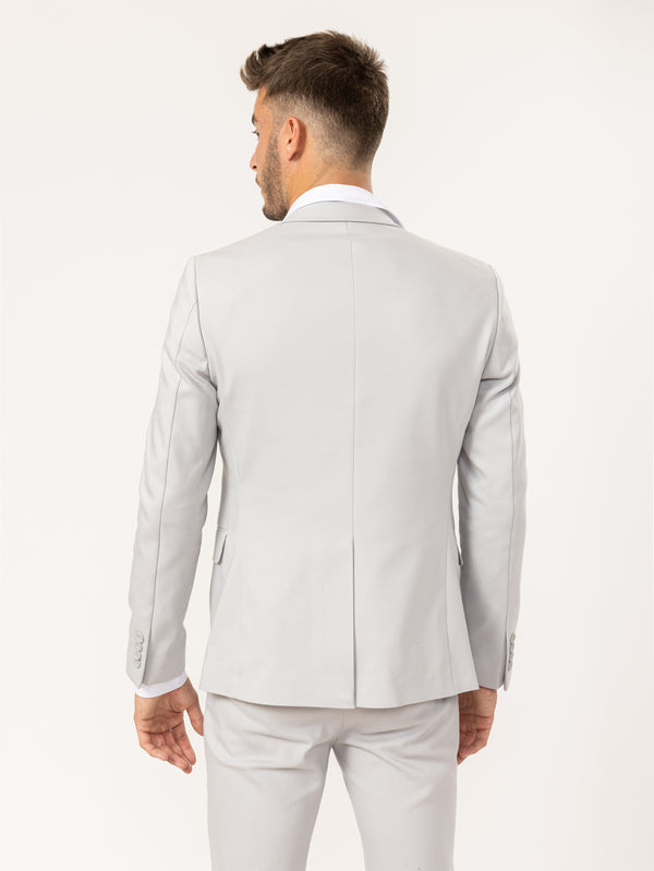 BASIC SUIT JACKET Light Gray / XXS