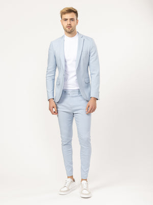 BASIC SUIT JACKET Light Blue / XXS