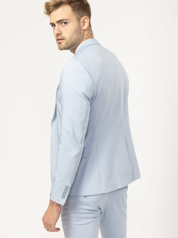 BASIC SUIT JACKET Light Blue / XXS