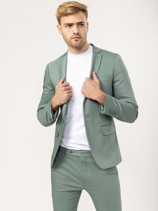 BASIC SUIT JACKET Green / XXS