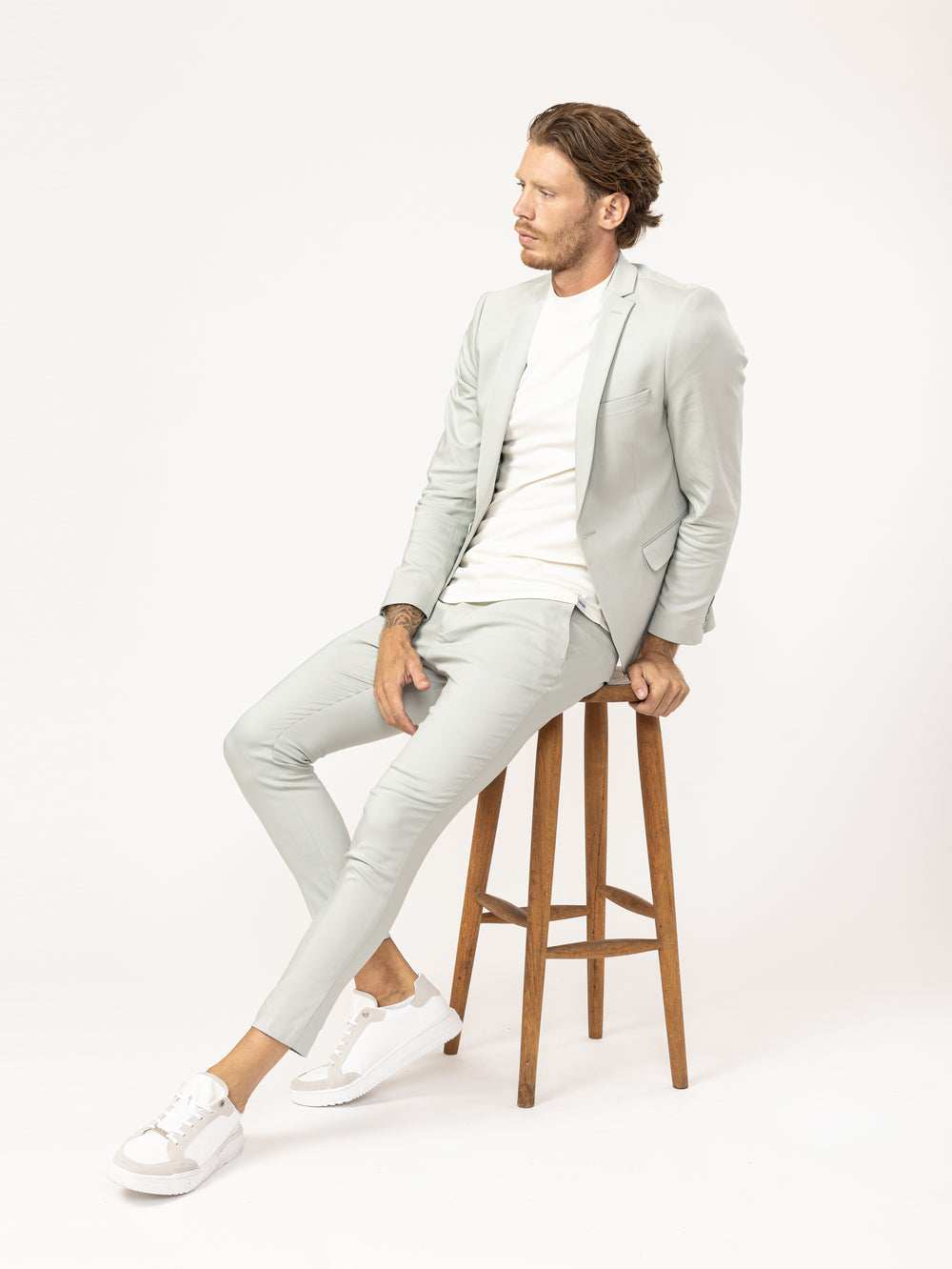 BASIC SUIT JACKET Beige / XXS