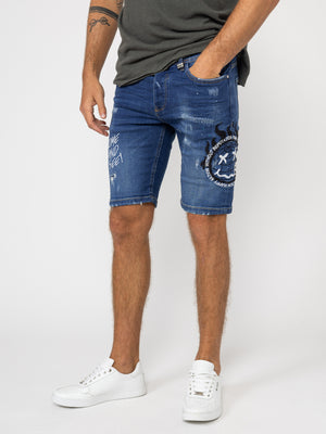 JEANS BERMUDA Blue / 46