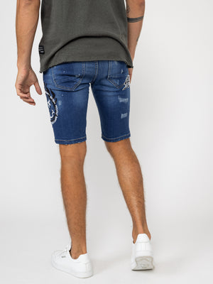 JEANS BERMUDA Blue / 46