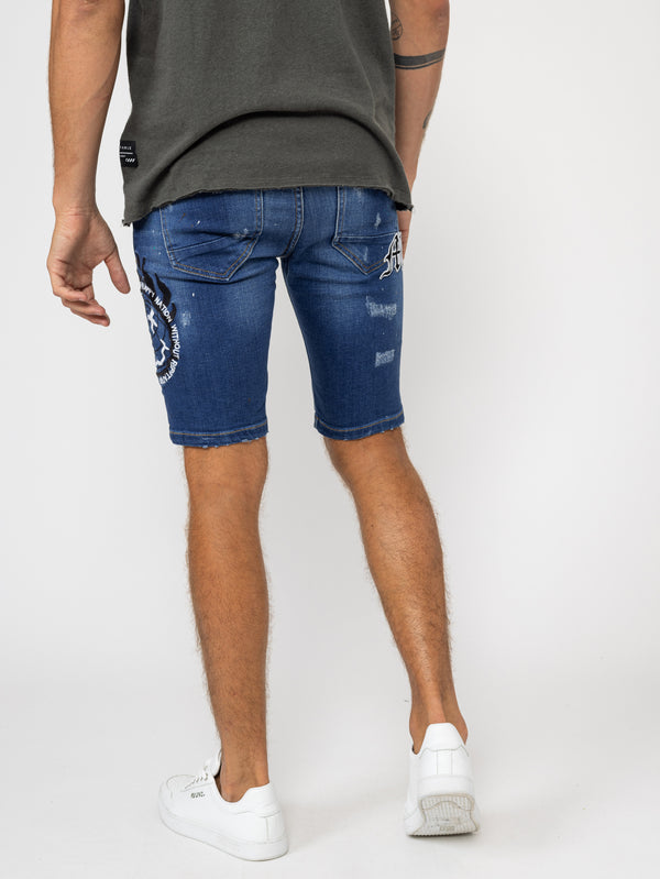 JEANS BERMUDA Blue / 46