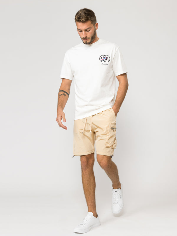 WOVEN BERMUDA Beige / 46