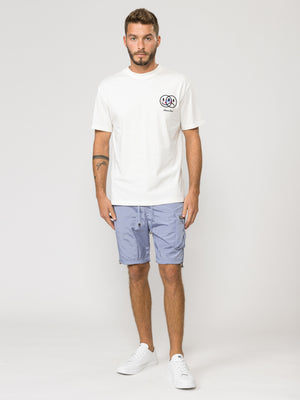 WOVEN BERMUDA Light Blue / 46