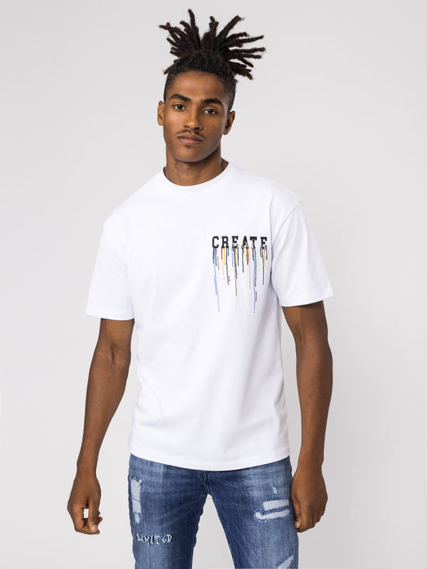 T-SHIRT OVER SIZE White / XXS