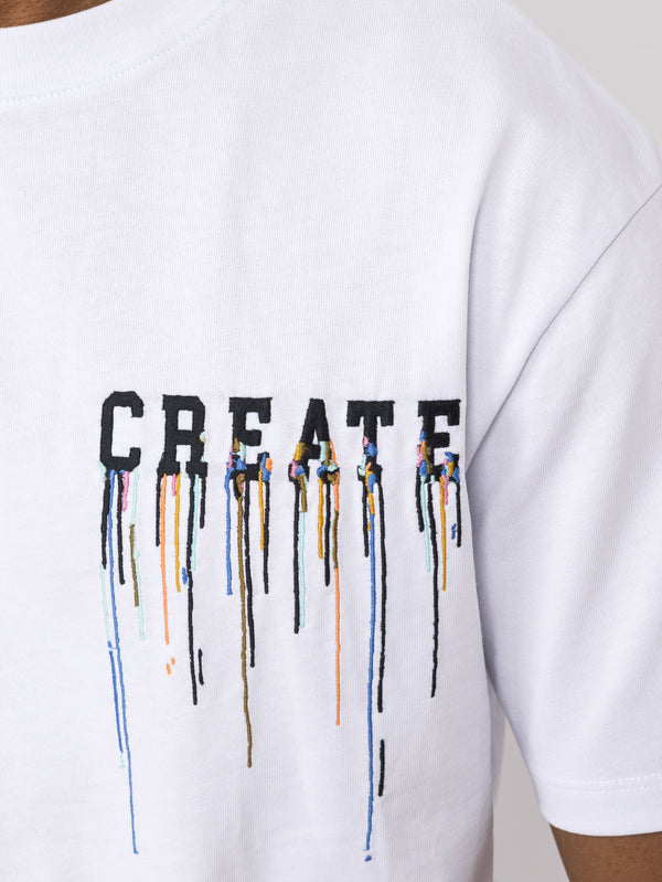 T-SHIRT OVER SIZE White / XXS