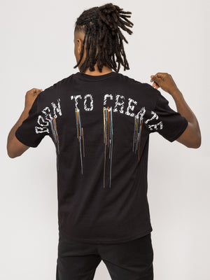 T-SHIRT OVER SIZE Black / XXS