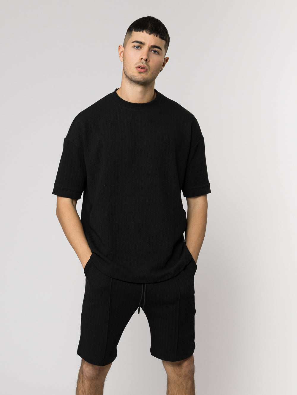 SET TOP Black / XXS
