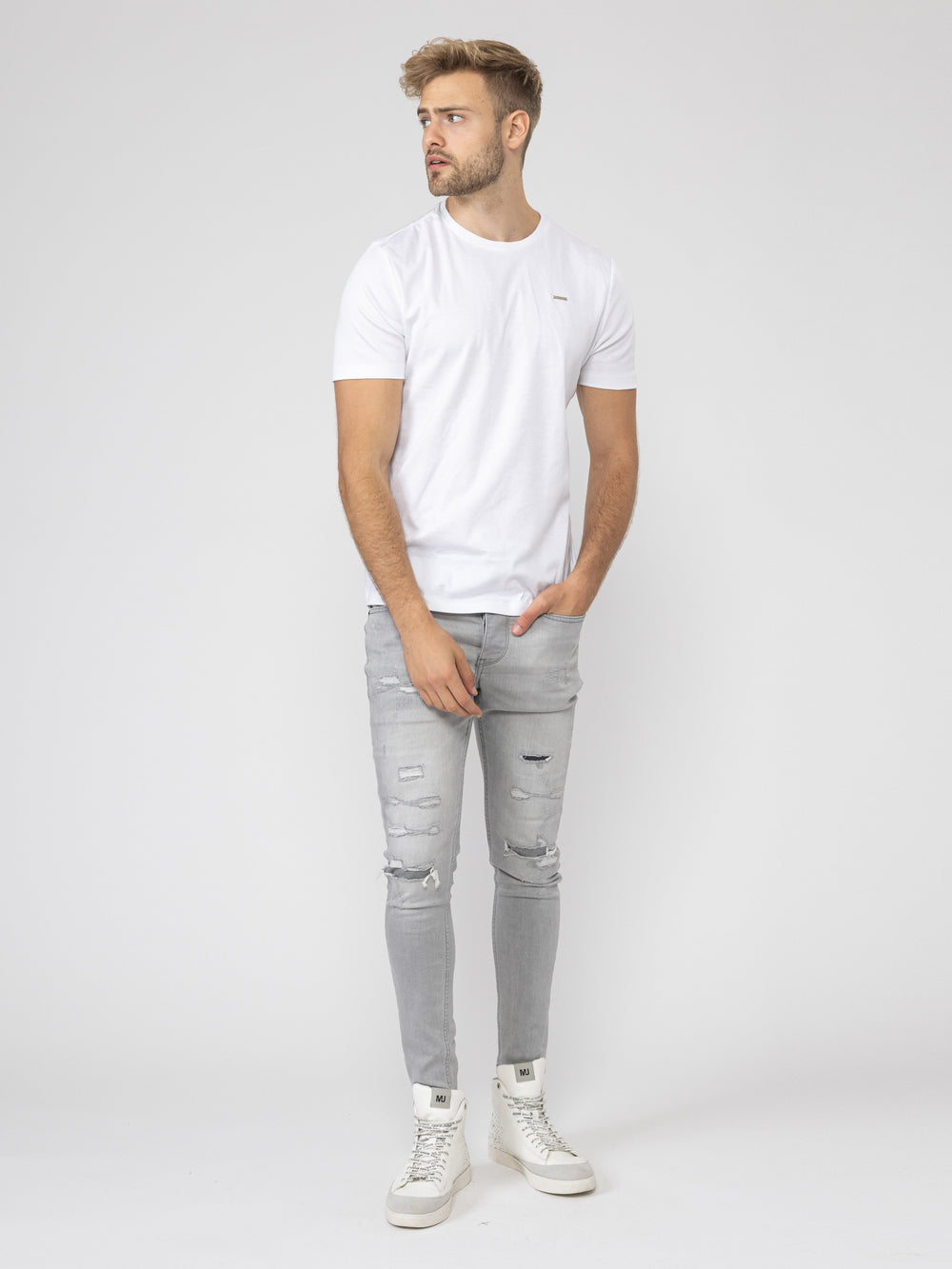JEANS Light Gray / 38