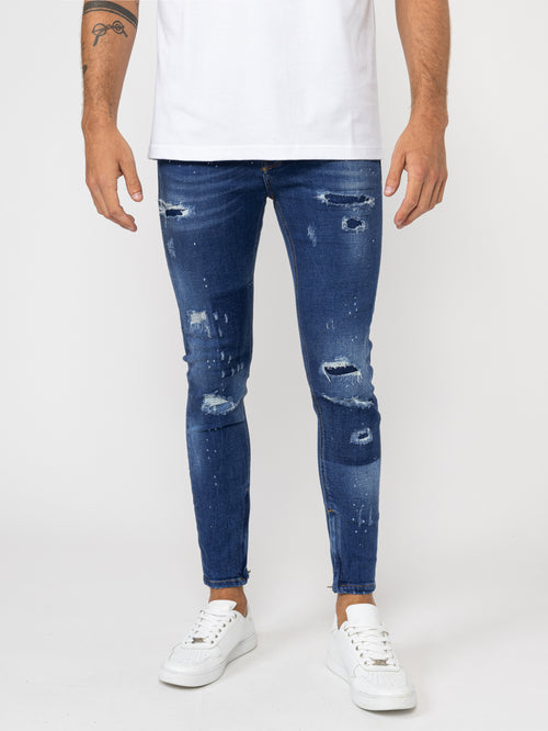 FASHION JEANS Blue / 38