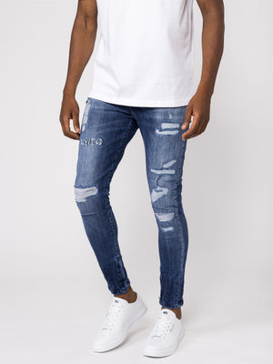 JEANS Dark Blue / 38