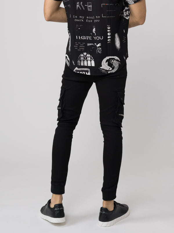CARGO PANTS Black / 46