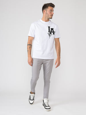 TAILORED PANTS Light Gray / 46