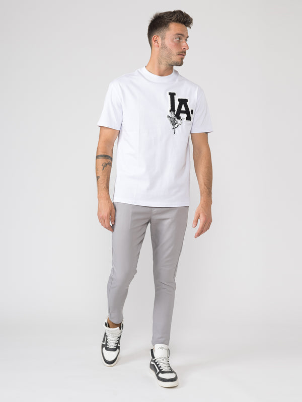 TAILORED PANTS Light Gray / 46