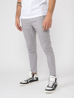 TAILORED PANTS Light Gray / 46