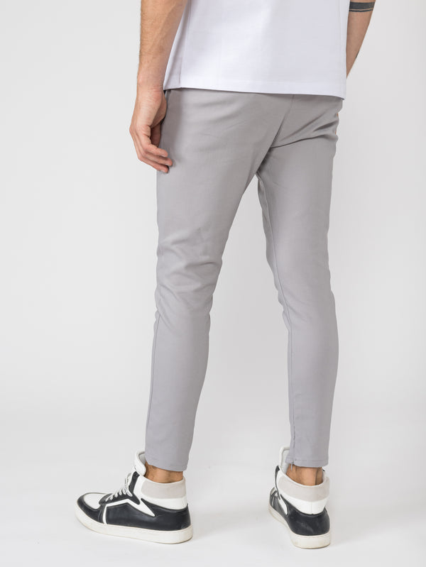 TAILORED PANTS Light Gray / 46