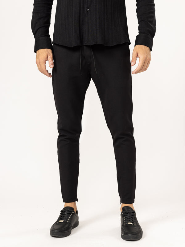 WOVEN PANTS Black / 46
