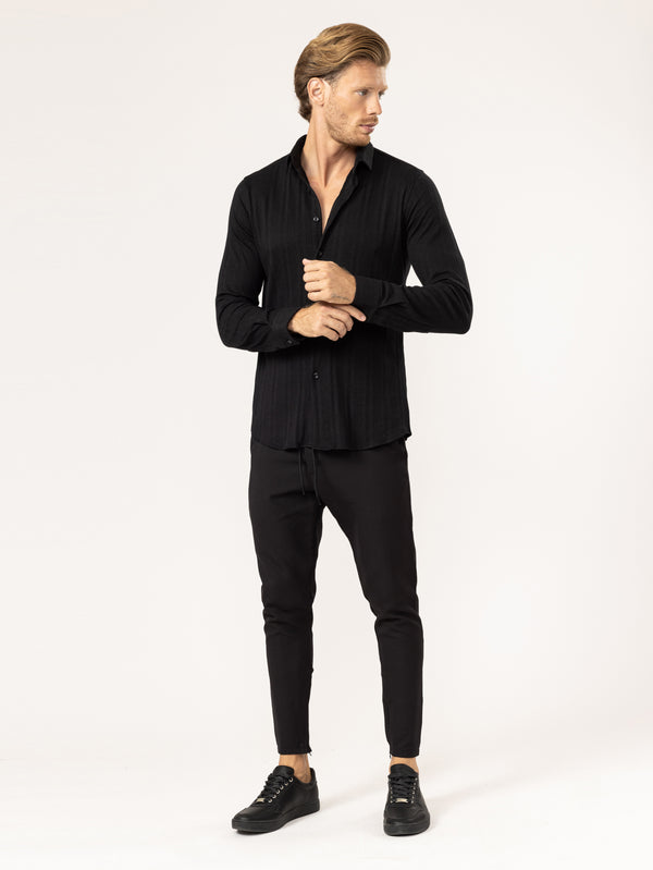 WOVEN PANTS Black / 46