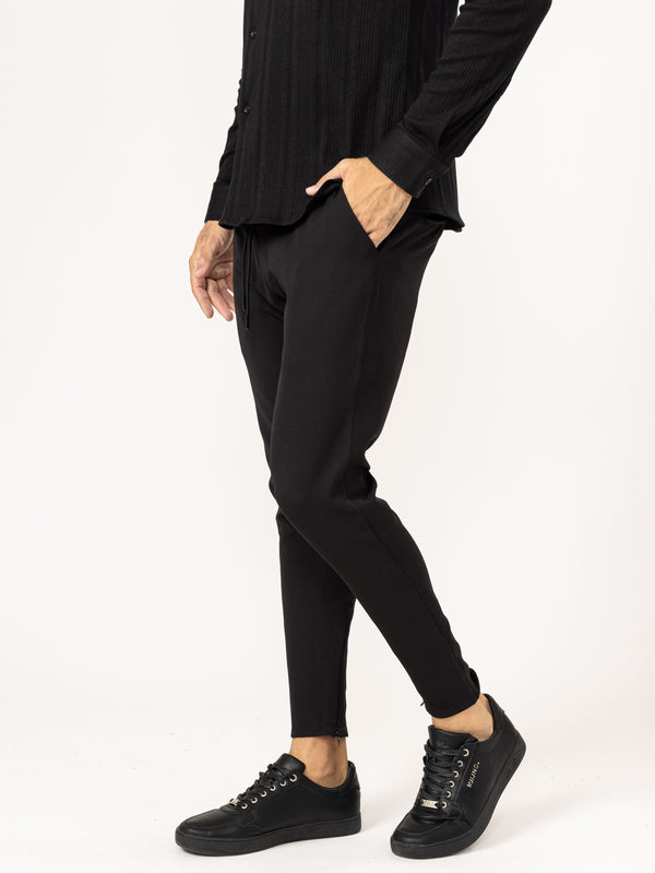 WOVEN PANTS Black / 46