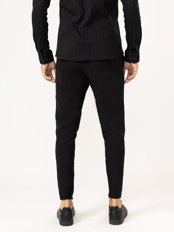 WOVEN PANTS Black / 46