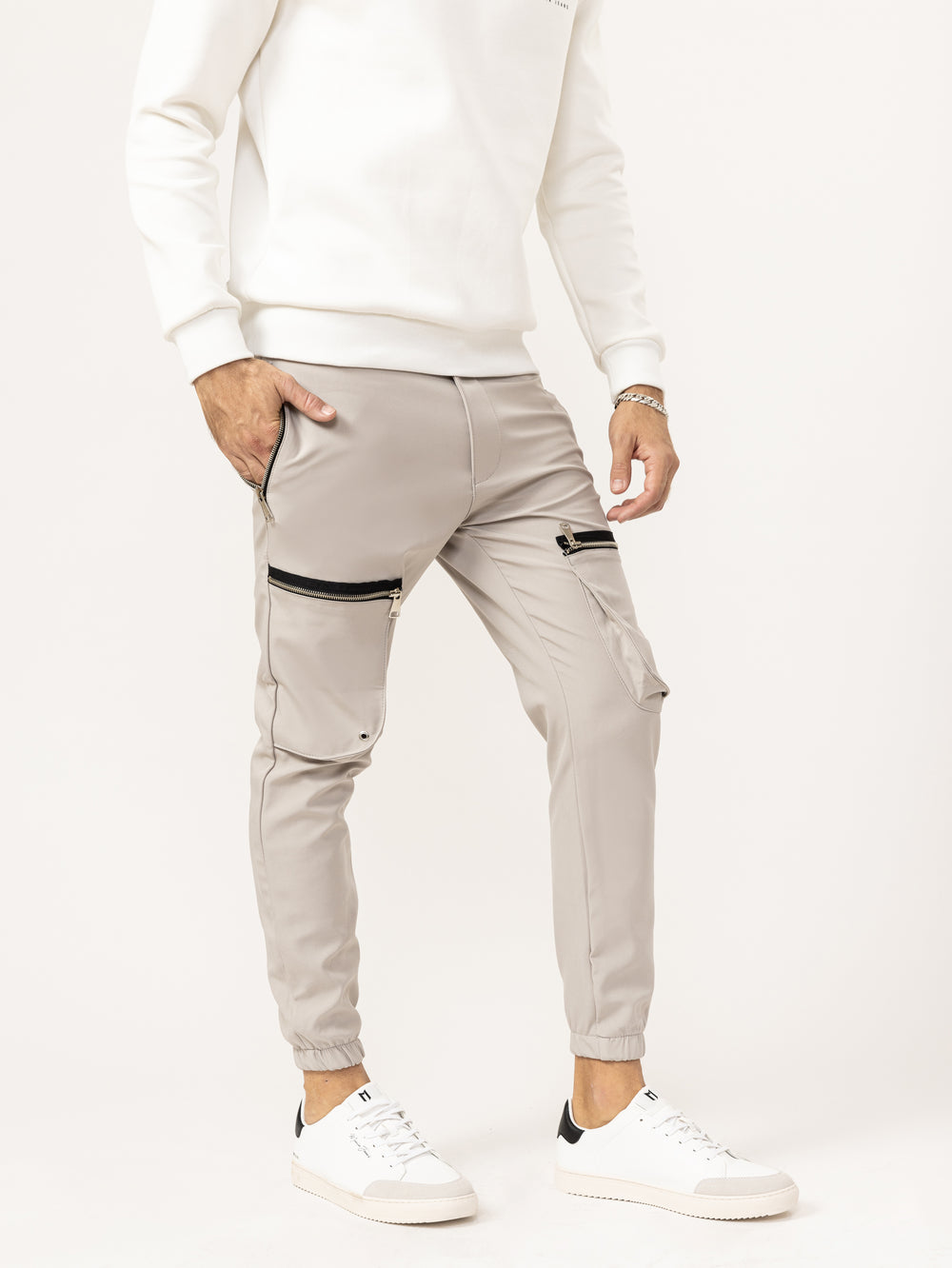 CARGO PANTS Gray / 46