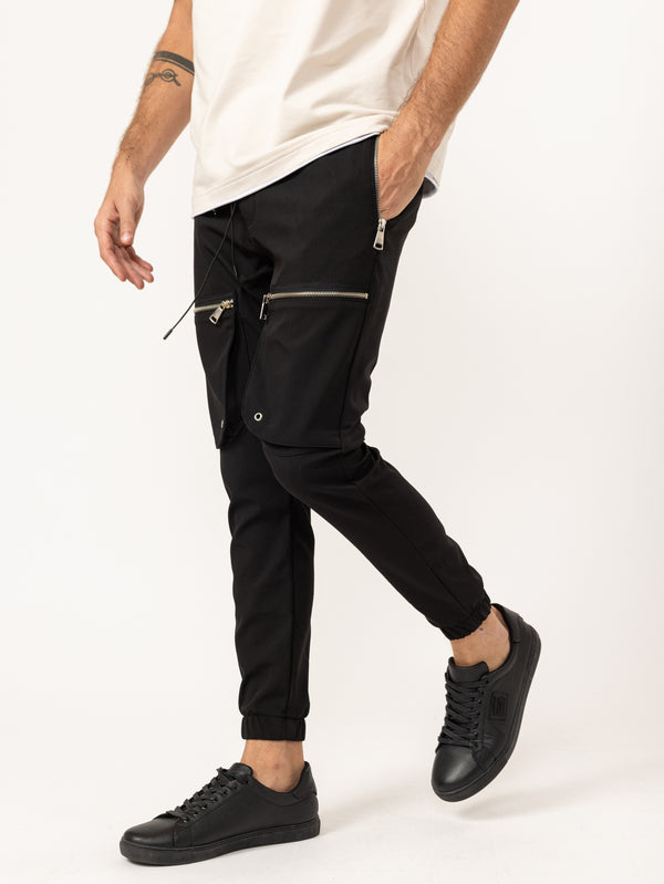 CARGO PANTS Black / 46