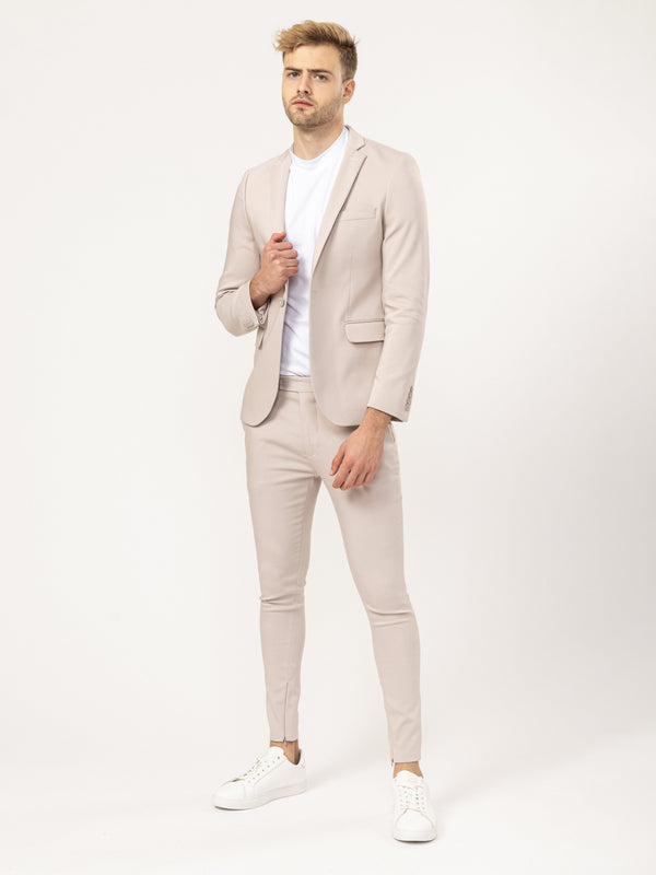 BASIC SUIT PANTS Beige / 46