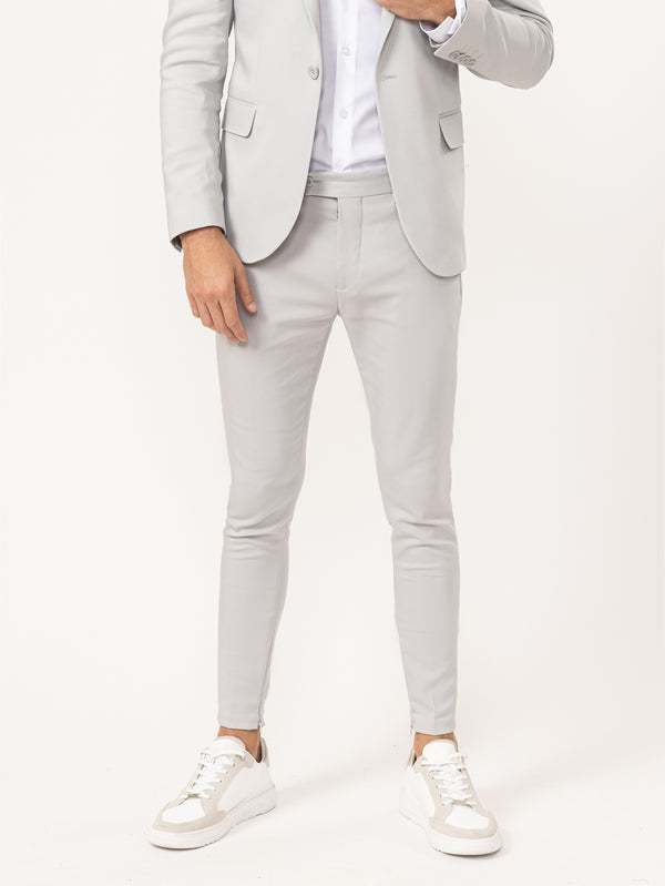BASIC SUIT PANTS Light Gray / 46