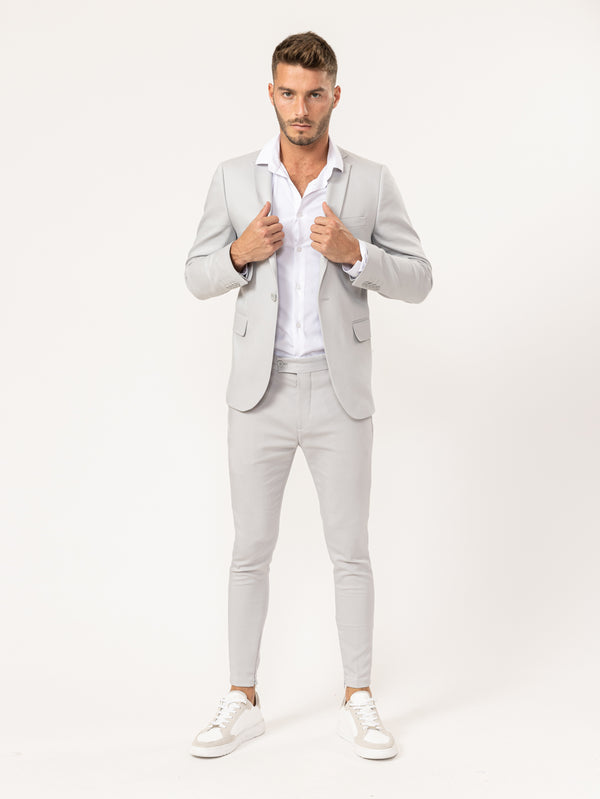 BASIC SUIT PANTS Light Gray / 46