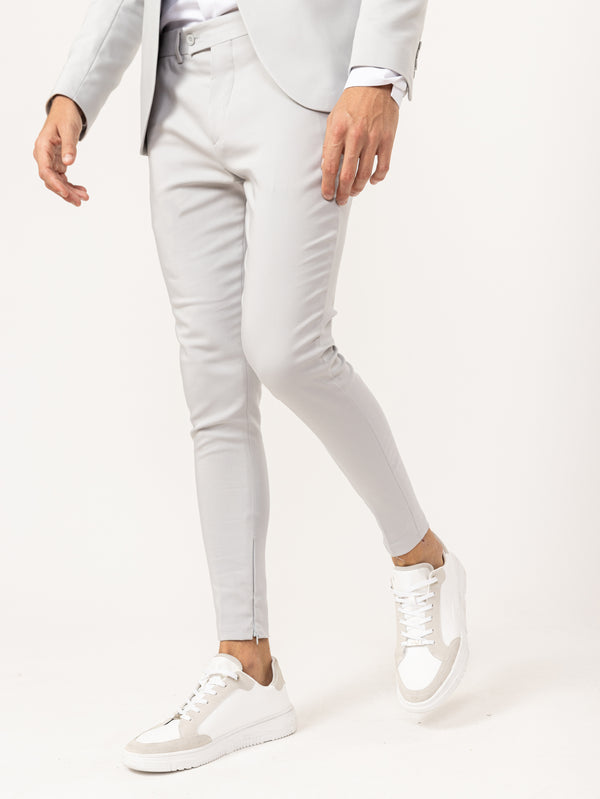 BASIC SUIT PANTS Light Gray / 46