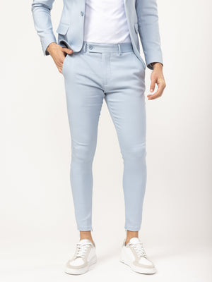 BASIC SUIT PANTS Light Blue / 46