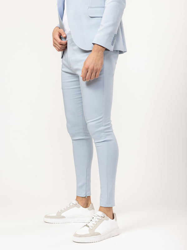 BASIC SUIT PANTS Light Blue / 46