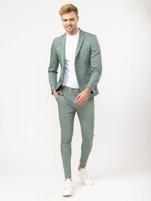 BASIC SUIT PANTS Green / 46