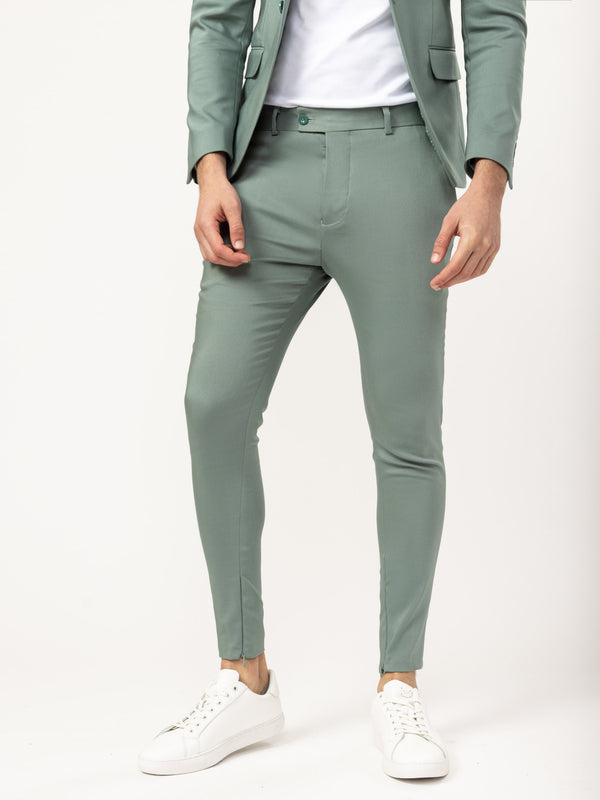 BASIC SUIT PANTS Green / 46