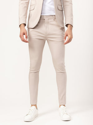 BASIC SUIT PANTS Beige / 48