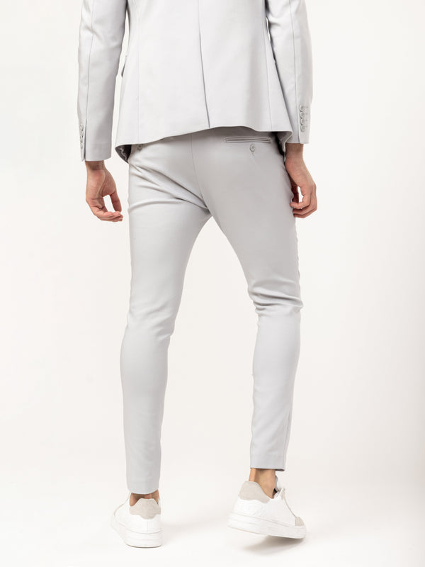 BASIC SUIT PANTS Light Gray / 48