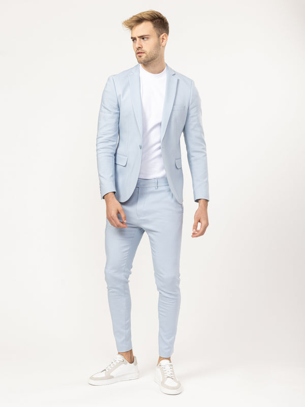 BASIC SUIT PANTS Light Blue / 48